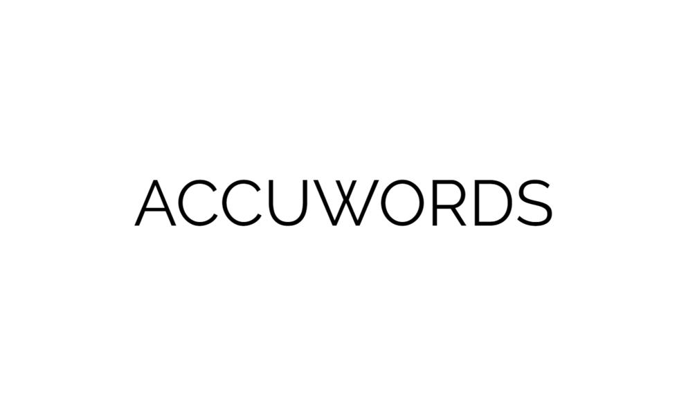 Accuwords